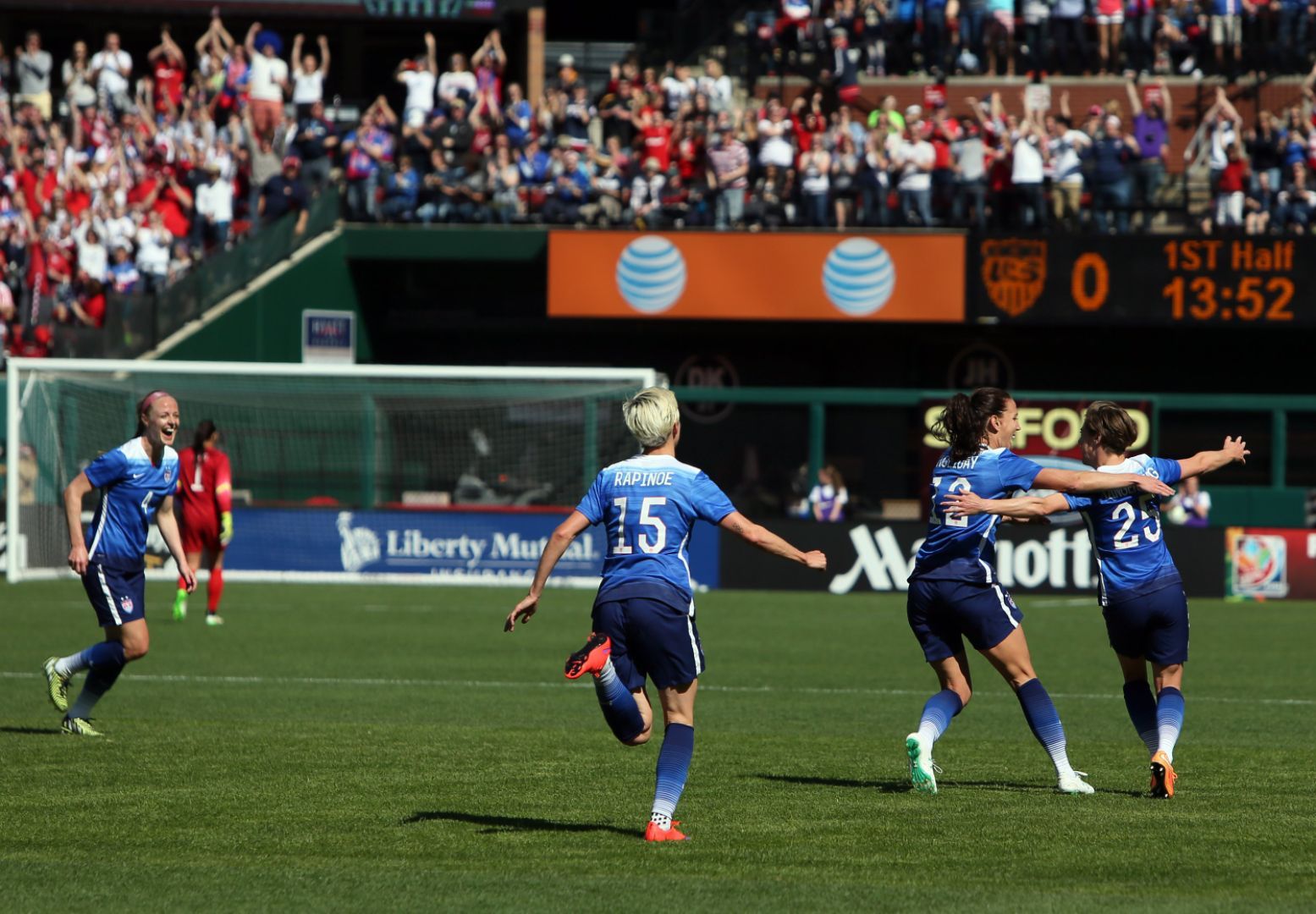 US Women's National Soccer Team vs New Zealand